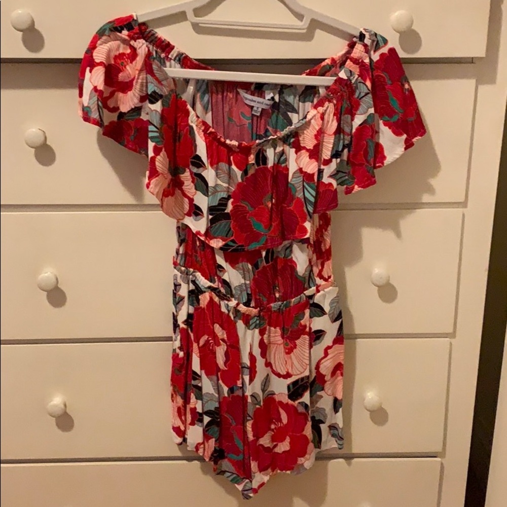 Cupcakes and Cashmere Floral Romper